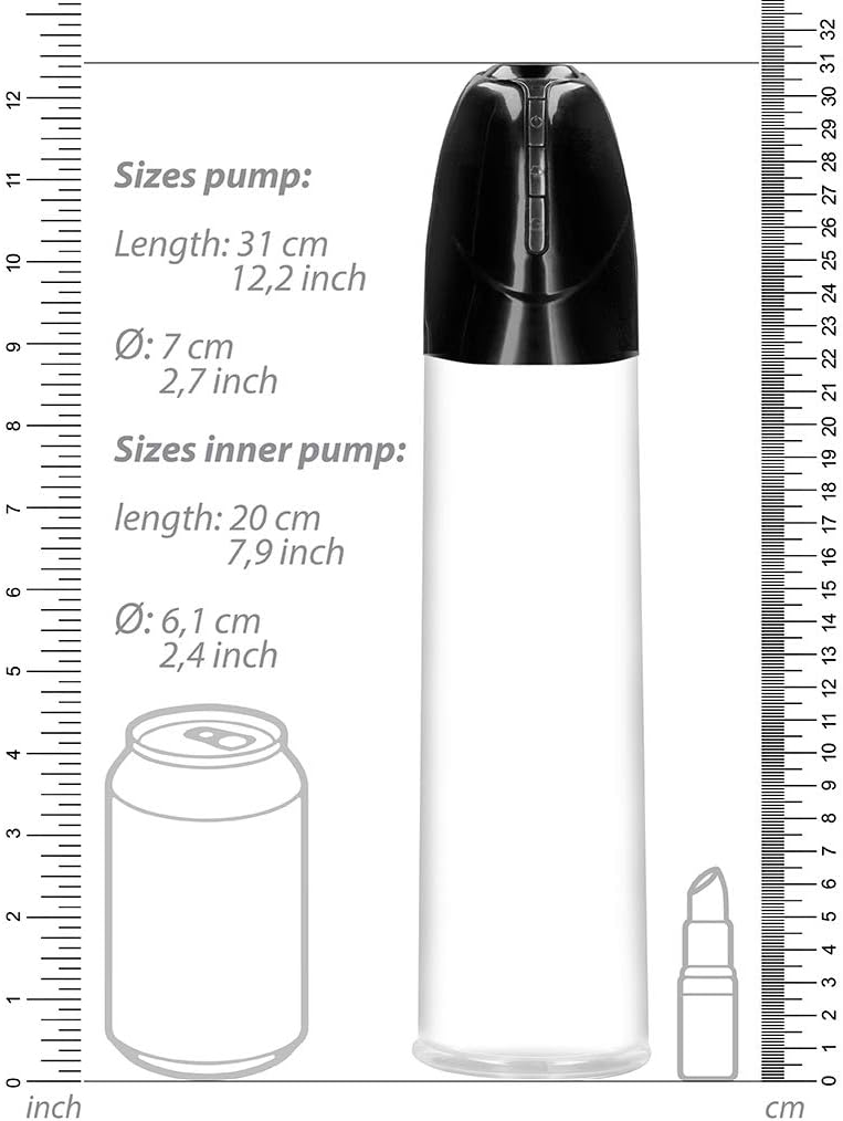 Pumped by Shots | Rechargeable Smart Cyber Pump – Transparent