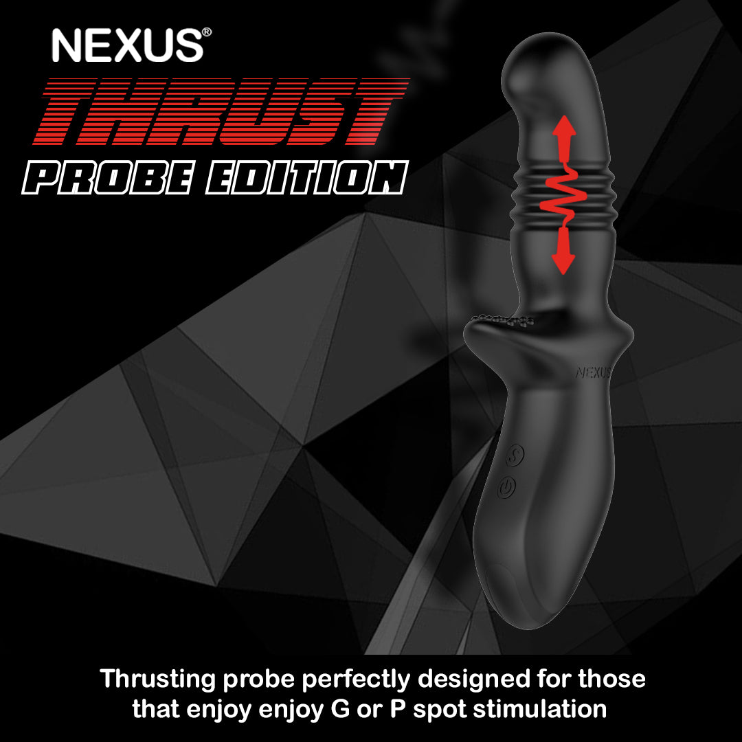 Nexus | THRUST Anal Thrusting Prostate Probe - Black