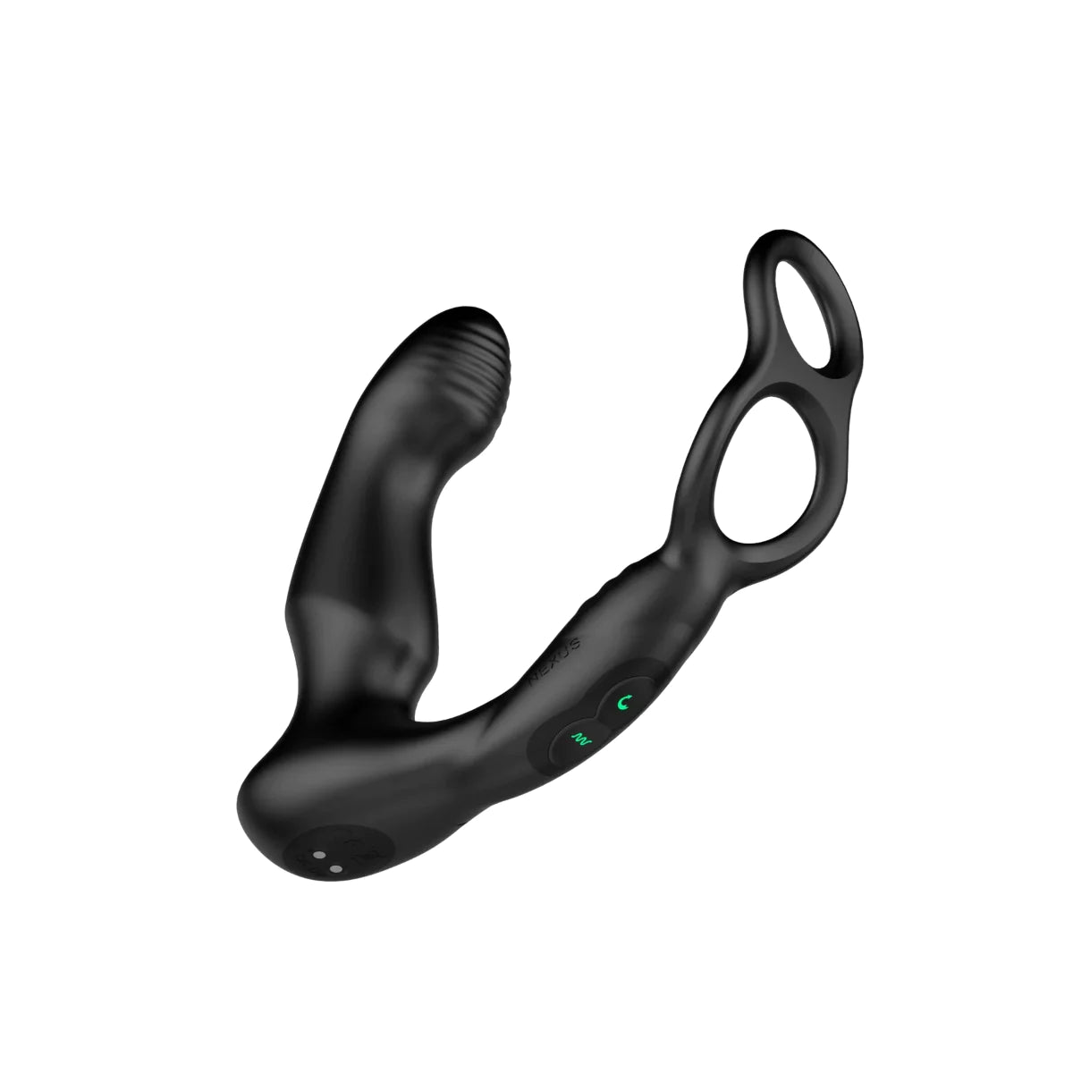 Nexus | SIMUL8 WAVE EDITION Vibrating Dual Motor Anal Cock and Ball Toy - Black