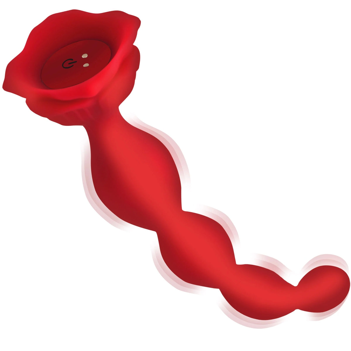 Bloomgasm | Beaded Bloom 9X Beaded Rose Vibrator - Sensational Backdoor Pleasure and Powerful Vibrations