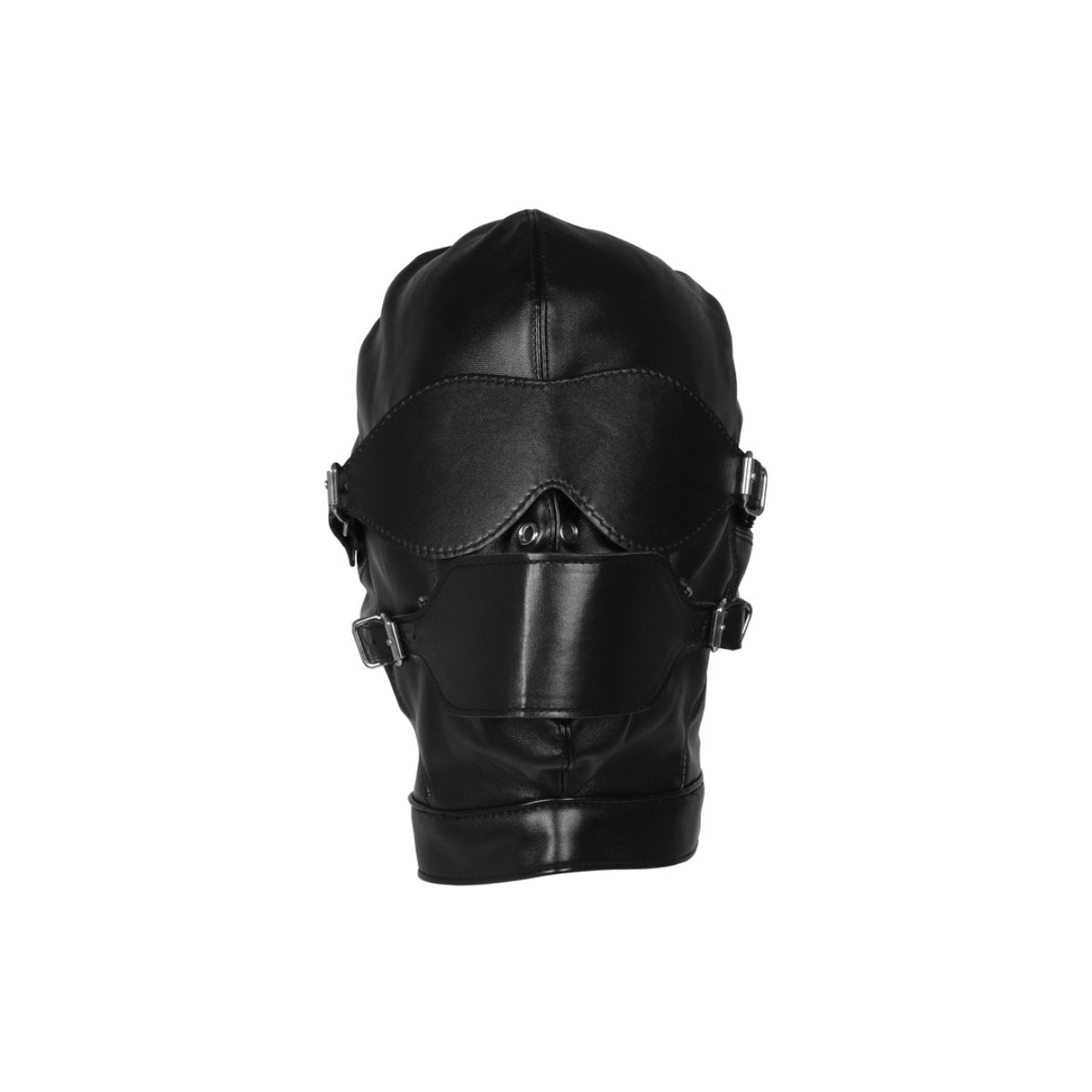 Bound Sensory Deprivation Set with Breathable Ball Gag - Midnight Black