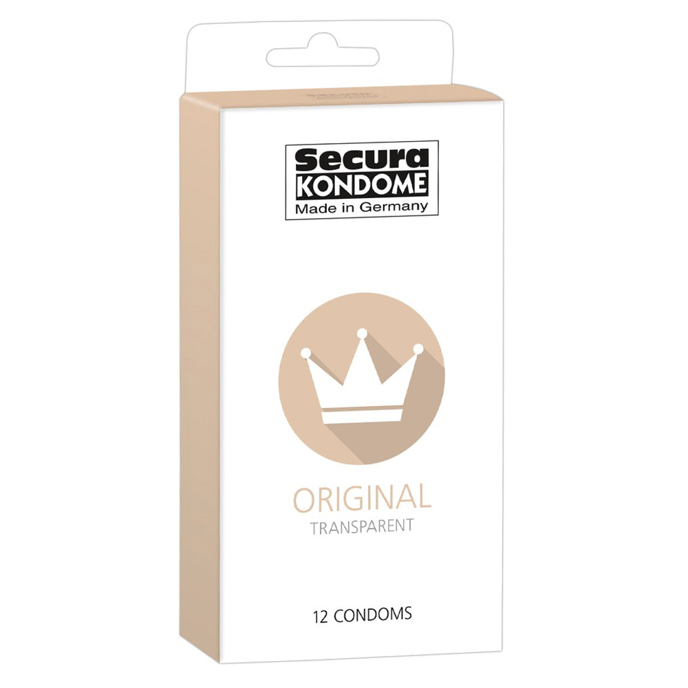 > Condoms > Natural and Regular Secura Kondome Original Transparent x12 Condoms   