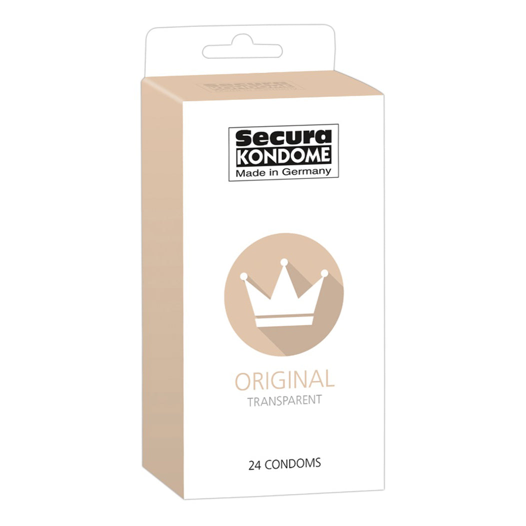 > Condoms > Natural and Regular Secura Kondome Original Transparent x24 Condoms   