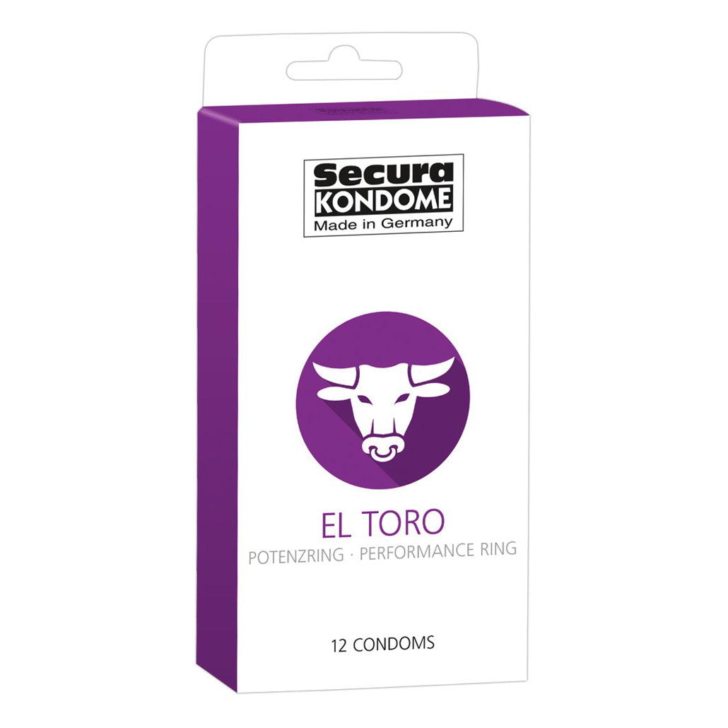 > Condoms > Control Condoms Secura Kondome El Toro Performance Ring x12 Condoms   