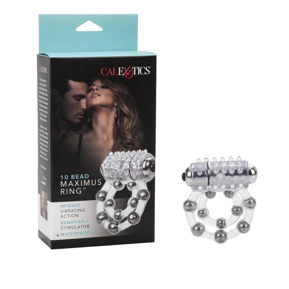 > Sex Toys For Men > Love Ring Vibrators 10 Bead Maximus Cock Ring   