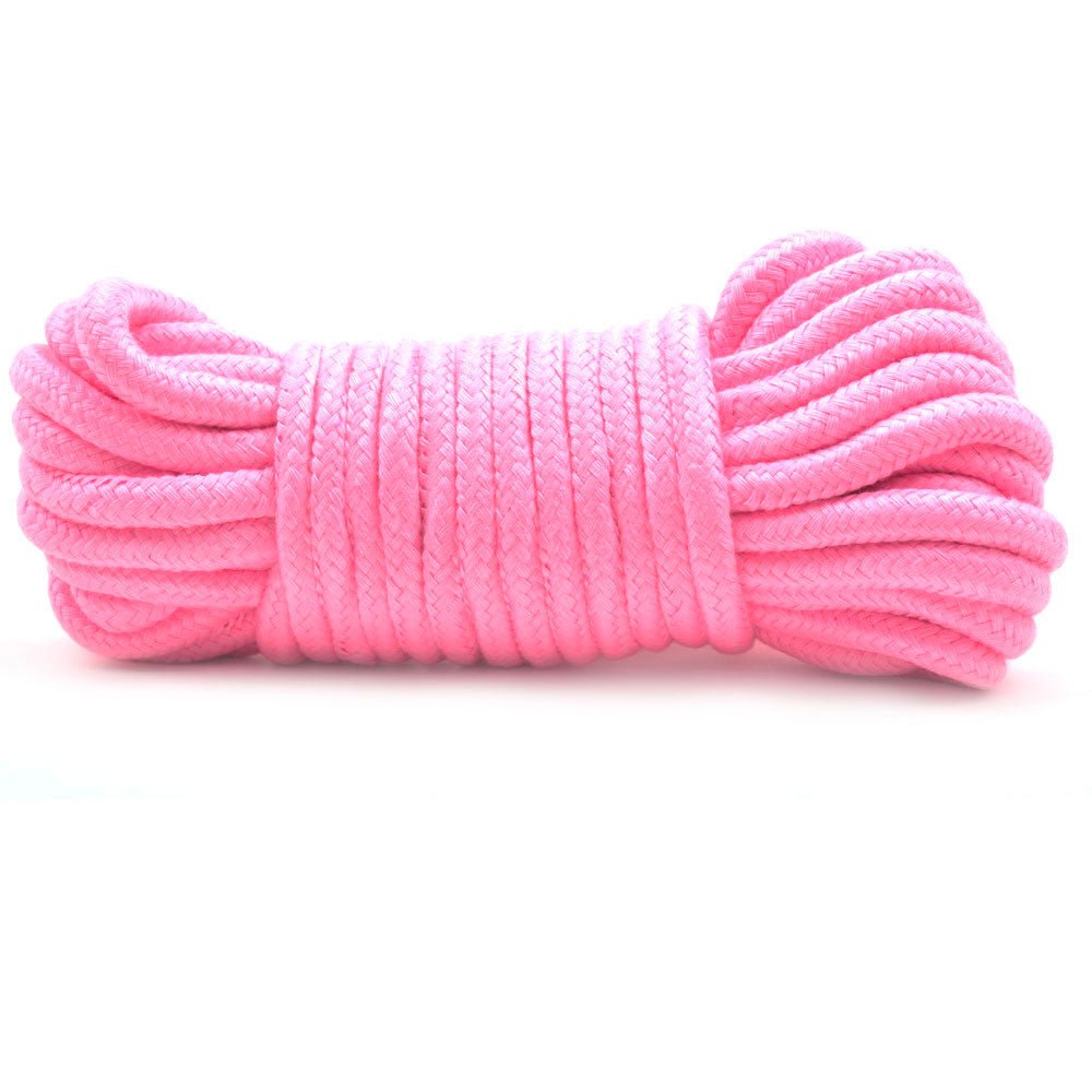 > Bondage Gear > Restraints 10 Metres Cotton Bondage Rope Pink   