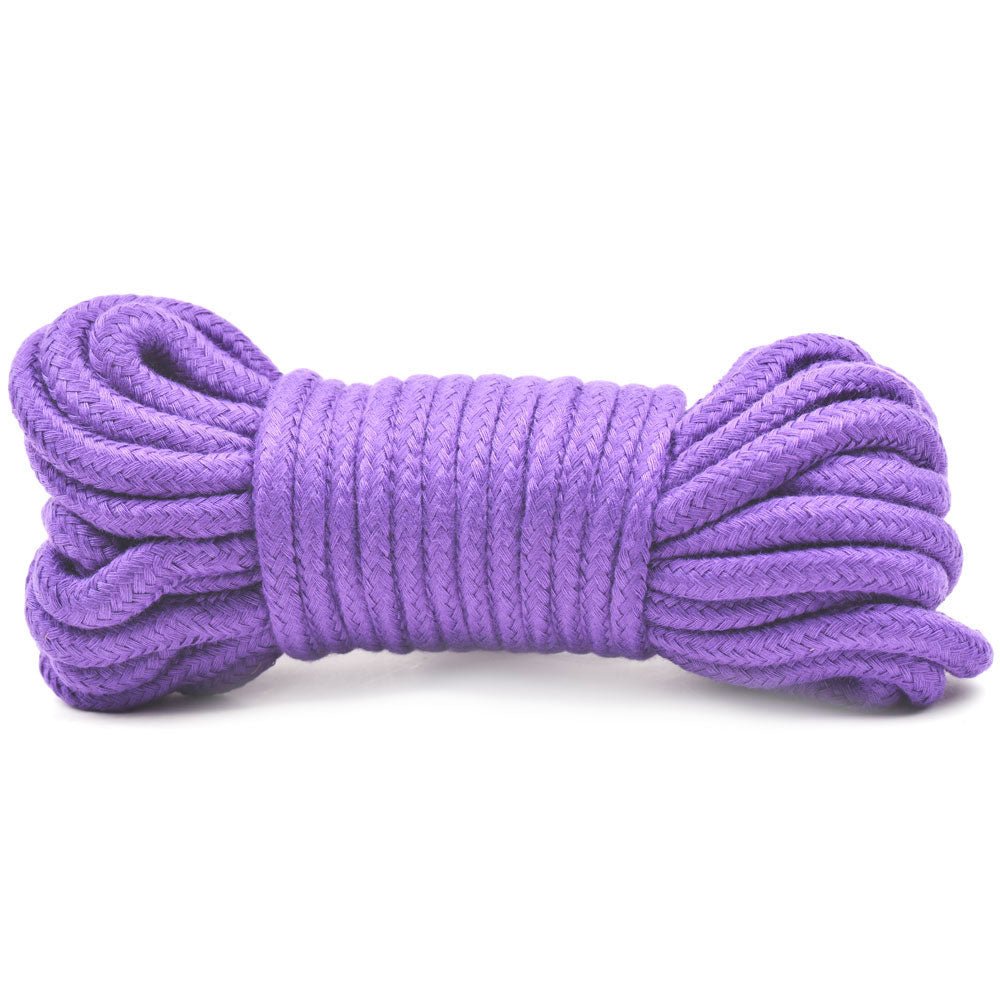 > Bondage Gear > Restraints 10 Metres Cotton Bondage Rope Purple   