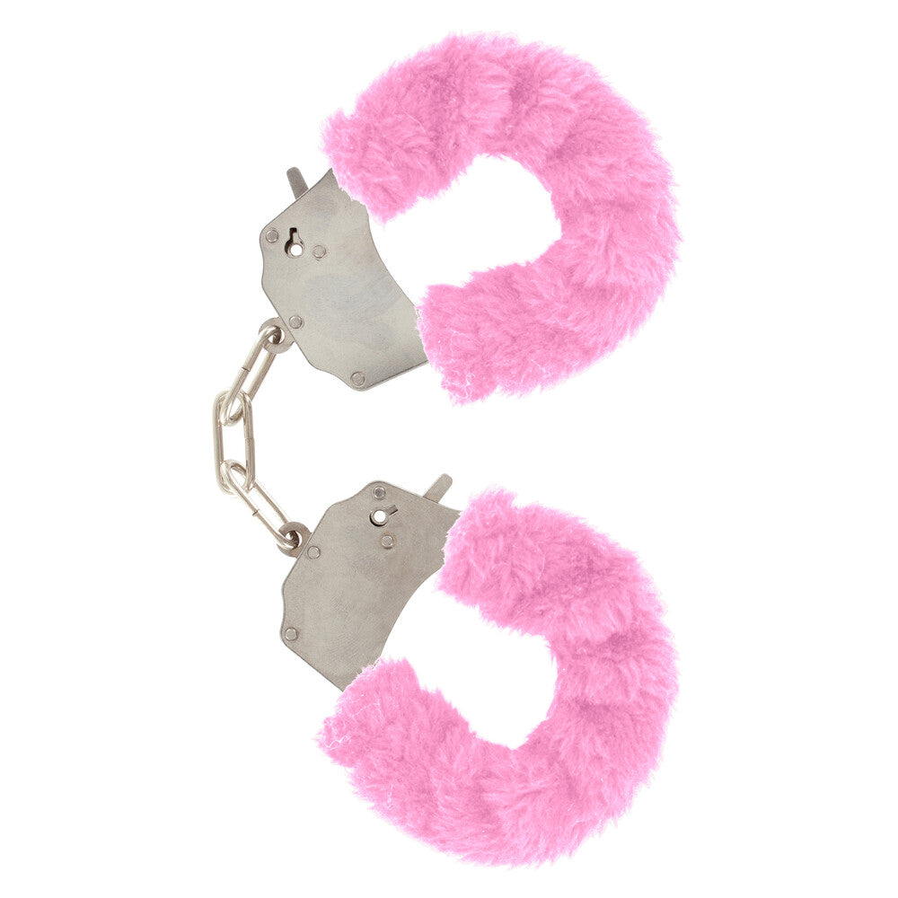 > Bondage Gear > Handcuffs ToyJoy Furry Fun Wrist Cuffs Pink   