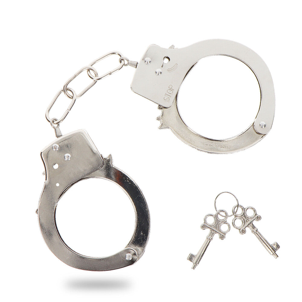 > Bondage Gear > Handcuffs ToyJoy Metal Fun Cuffs   