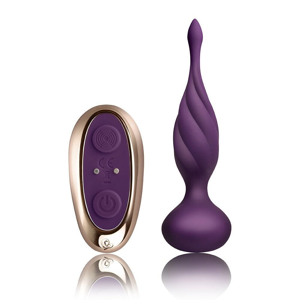 Vibrating Butt Plugs Rocks Off Petite Sensations Discover Butt Plug Purple   