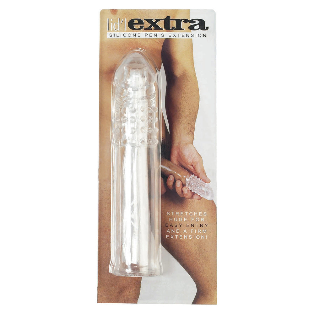 > Sex Toys For Men > Penis Extenders Lidl Extra Clear Soft Penis Extension   