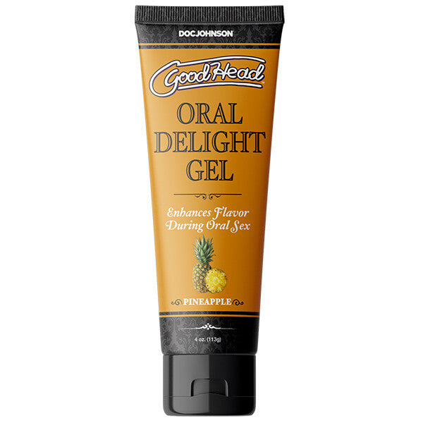> Relaxation Zone > Flavoured Lubricants and Oils Good Head Oral Delight Pineapple 4oz   