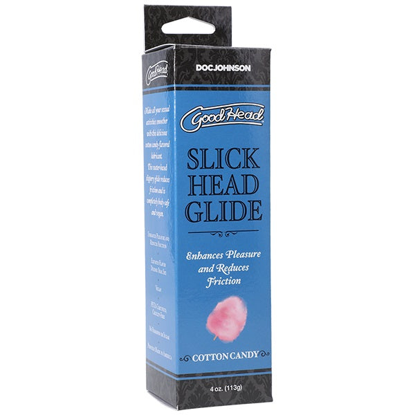 Flavoured Lube GoodHead - Slick Head Glide - Cotton Candy - 4 oz.   