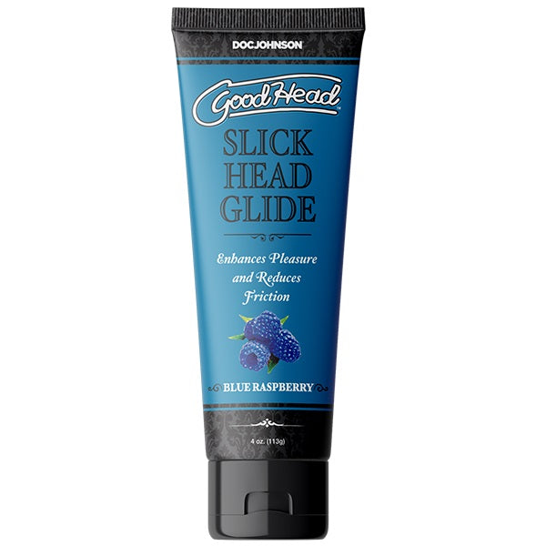 Flavoured Lube GoodHead - Slick Head Glide - Blue Raspberry - 4 oz.   