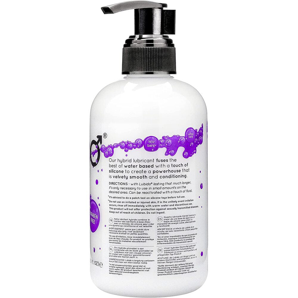 > Relaxation Zone > Lubricants and Oils Lubido HYBRID 250ml Paraben Free Water Based Lubricant   