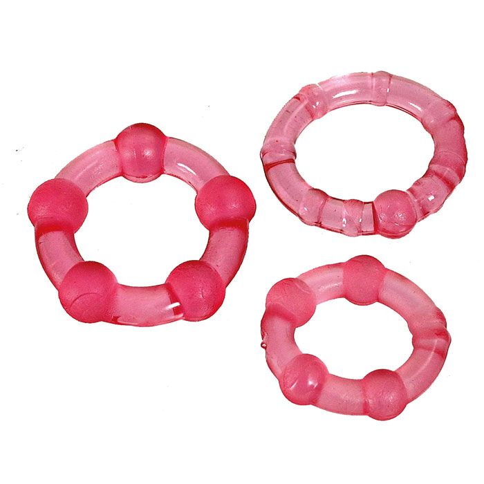 > Sex Toys For Men > Love Rings ToyJoy Stay Hard Cock Ring Set   