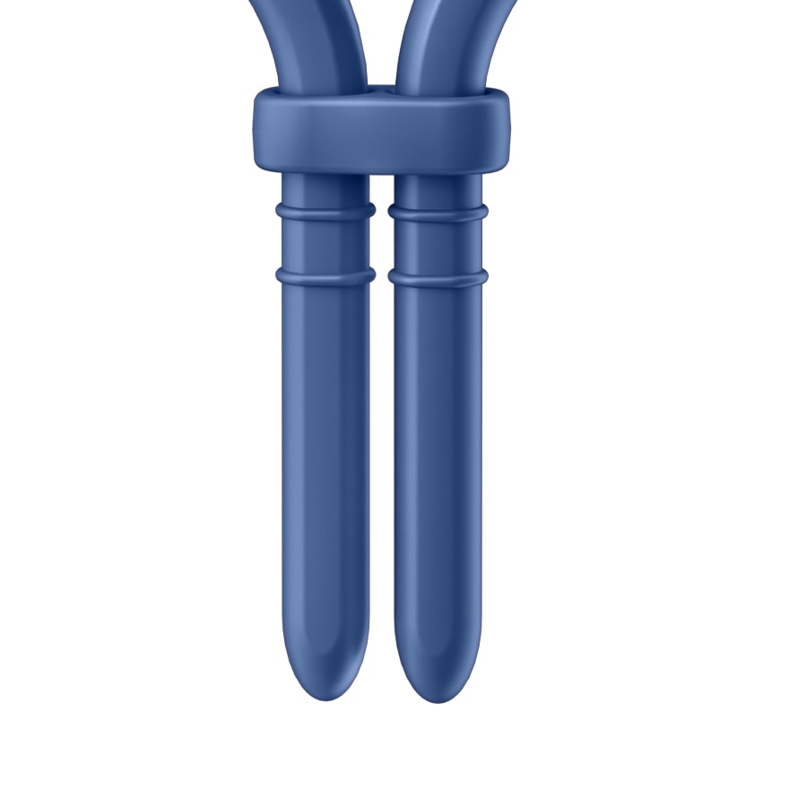 Vibrating Cock Rings Satisfyer Bullseye Ring Vibrator blue   