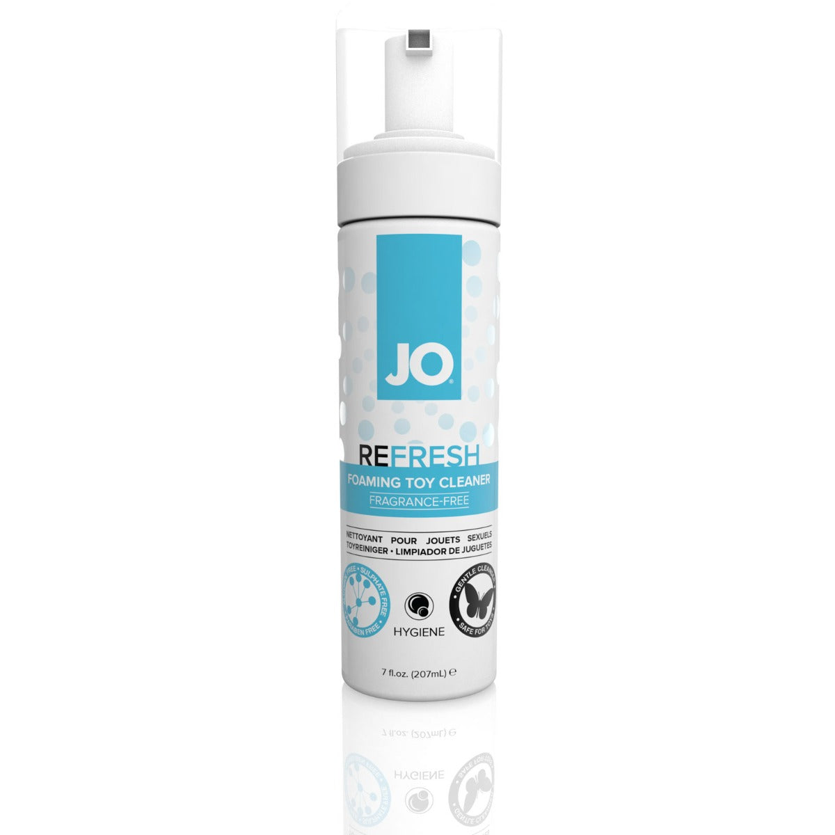 Toy Cleaners System JO Refresh Foaming Toy Cleaner Fragrance Free 207ml   