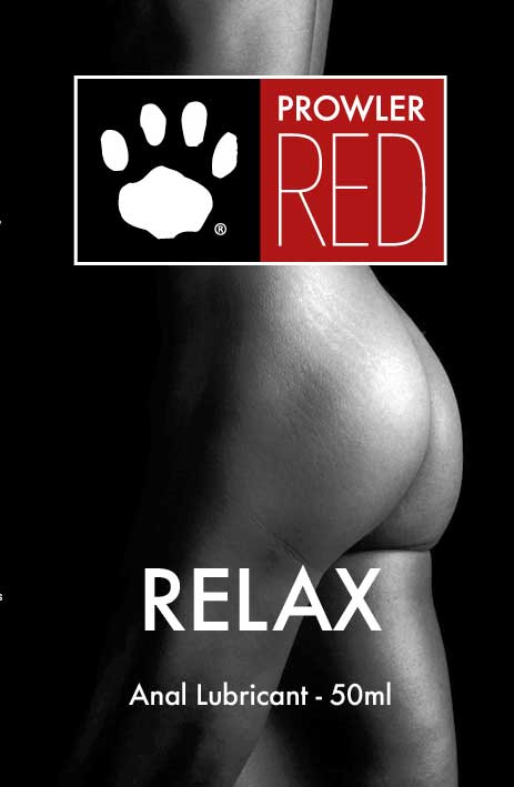 Water Based Lube Prowler RED Relax Anal Lube 50ml   