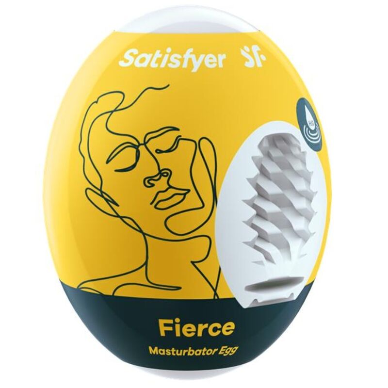 Strokers & Eggs Satisfyer Fierce Masturbator Egg   