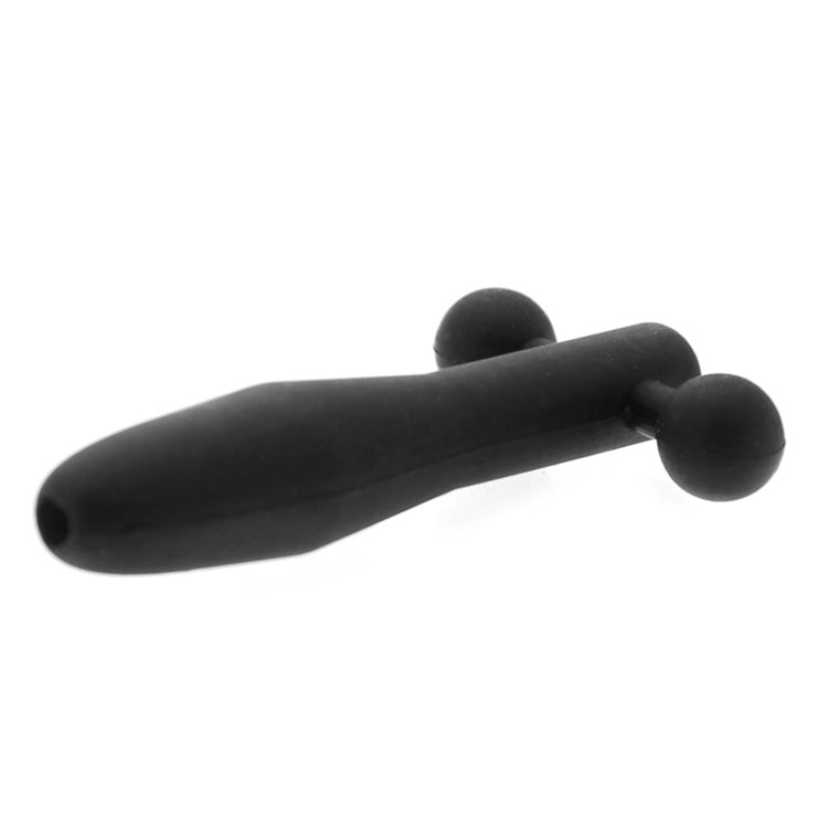 > Bondage Gear > Medical Instruments Master Series The Hallows Silicone CumThru Barbell Penis Plug   