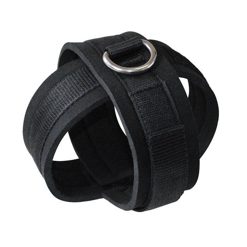 > Bondage Gear > Restraints SXY Cuffs  Deluxe Neoprene Cross Cuffs   