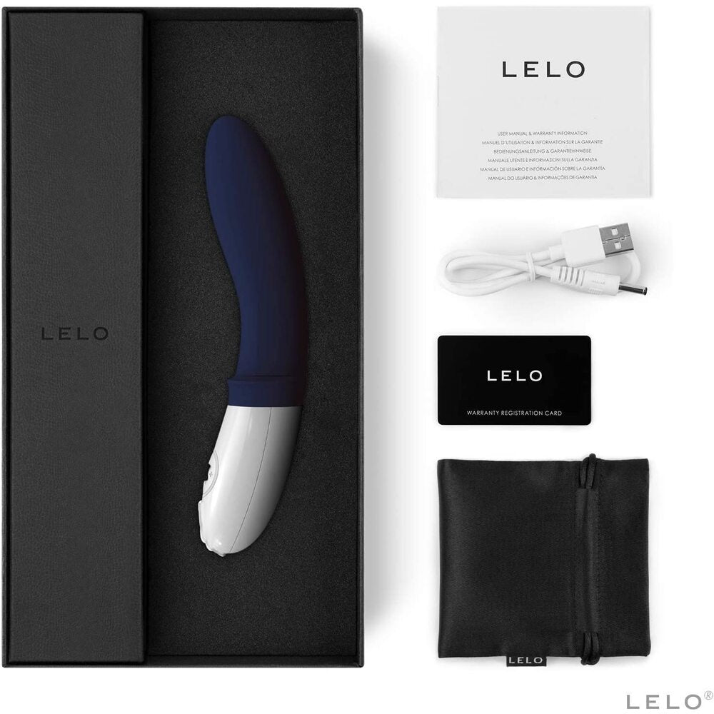 > Anal Range > Prostate Massagers Lelo Billy 2 Rechargeable Prostate Massager Deep Blue   