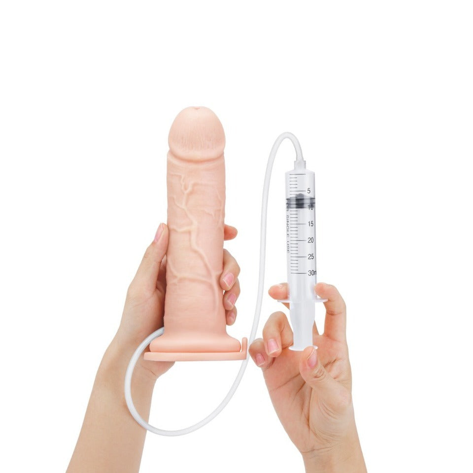 > Realistic Dildos and Vibes > Squirting Dildos Me You Us Ultra Cock 8 Realistic Squirting Dildo   
