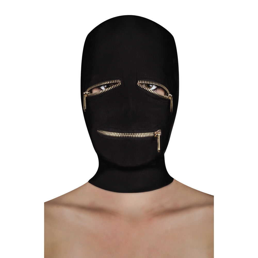 > Bondage Gear > Masks Ouch Extreme Zipper Mask With Eye And Mouth Zipper   