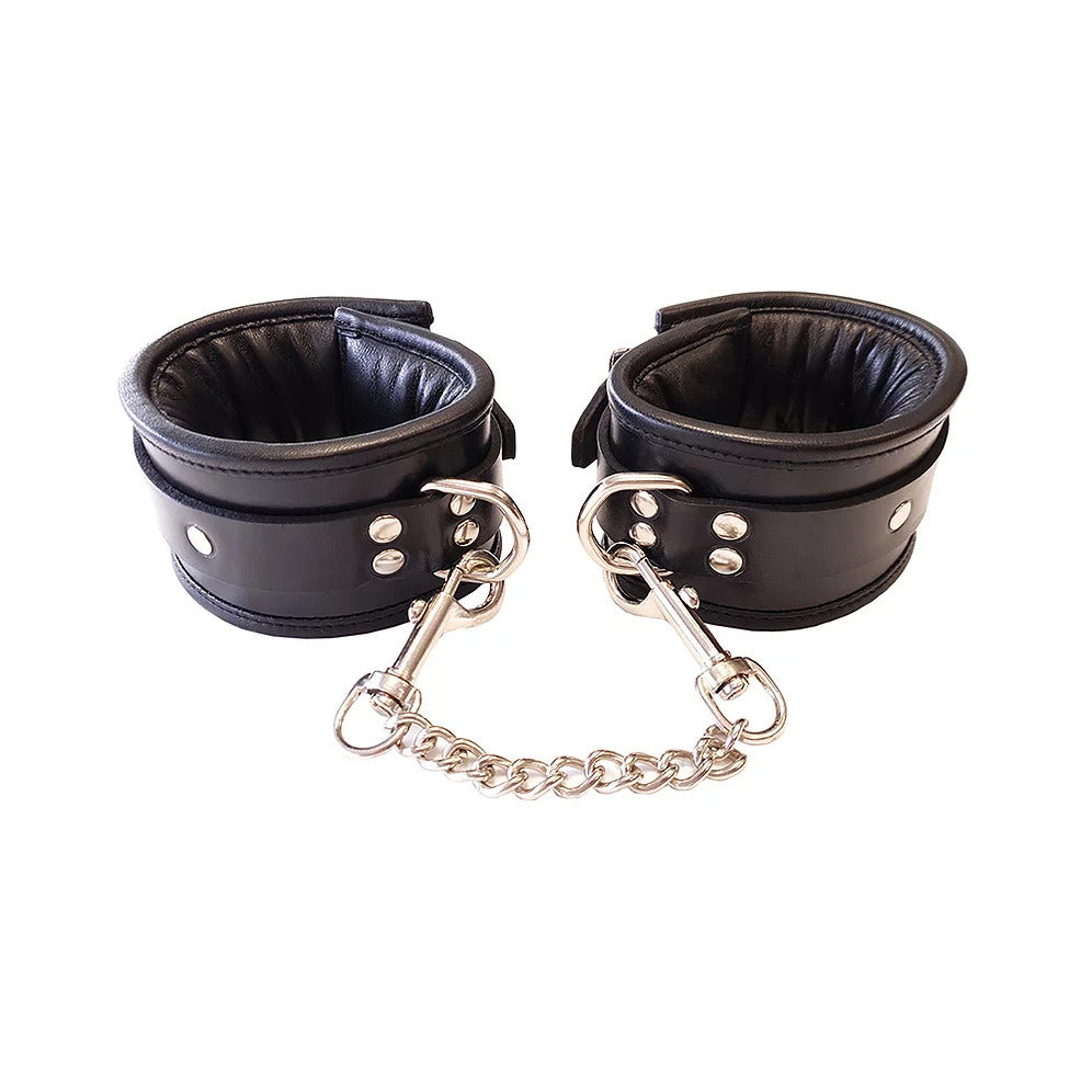 > Bondage Gear > Handcuffs Rouge Garments Wrist Cuffs Padded Black   