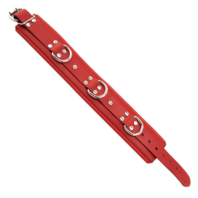 > Bondage Gear > Collars Rouge Garments Red Padded Collar   