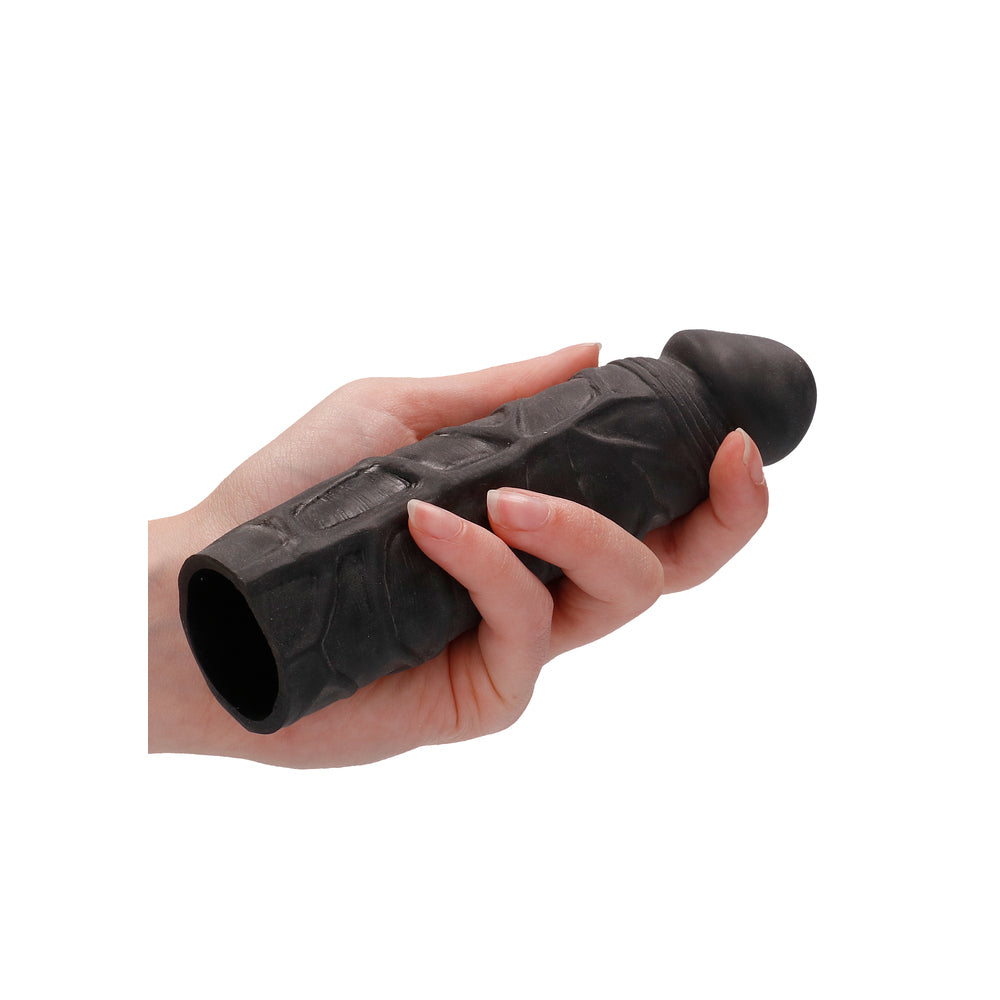 > Sex Toys For Men > Penis Sleeves RealRock 7 Inch Penis Sleeve Black   