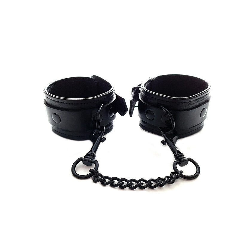 > Bondage Gear > Restraints Rouge Garments Plain Black Ankles Cuffs   