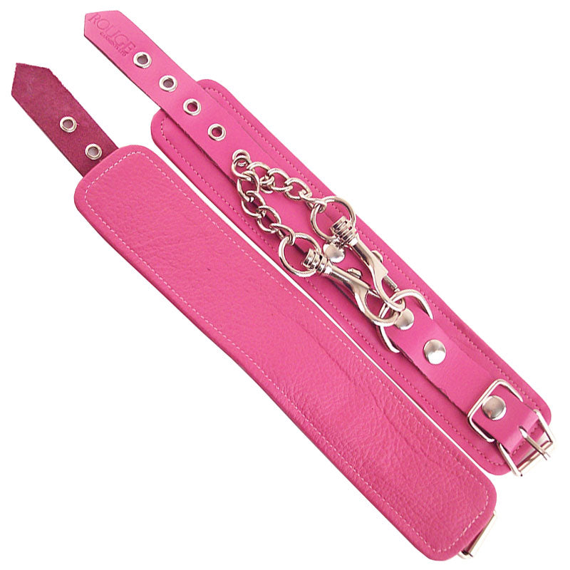 > Bondage Gear > Restraints Rouge Garments Wrist Cuffs Pink   