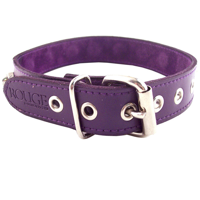 > Bondage Gear > Collars Rouge Garments Purple Nut Collar   