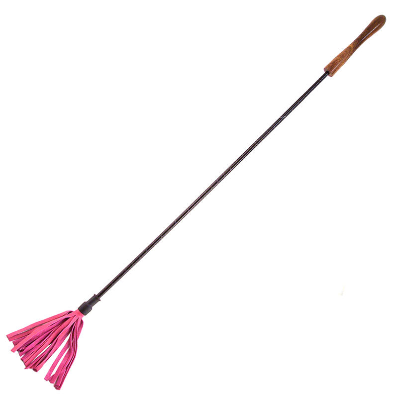 > Bondage Gear > Whips Rouge Garments Riding Crop With Wooden Handle Pink   