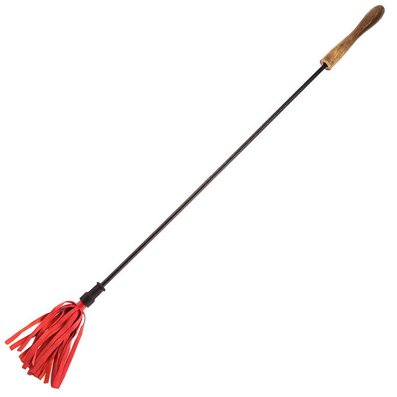 > Bondage Gear > Whips Rouge Garments Riding Crop With Wooden Handle Red   