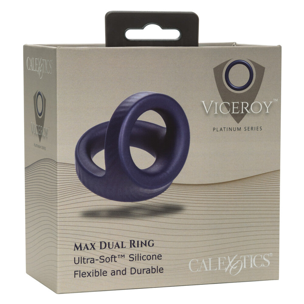 > Sex Toys For Men > Love Rings Viceroy Max Dual Silicone Cock Ring   