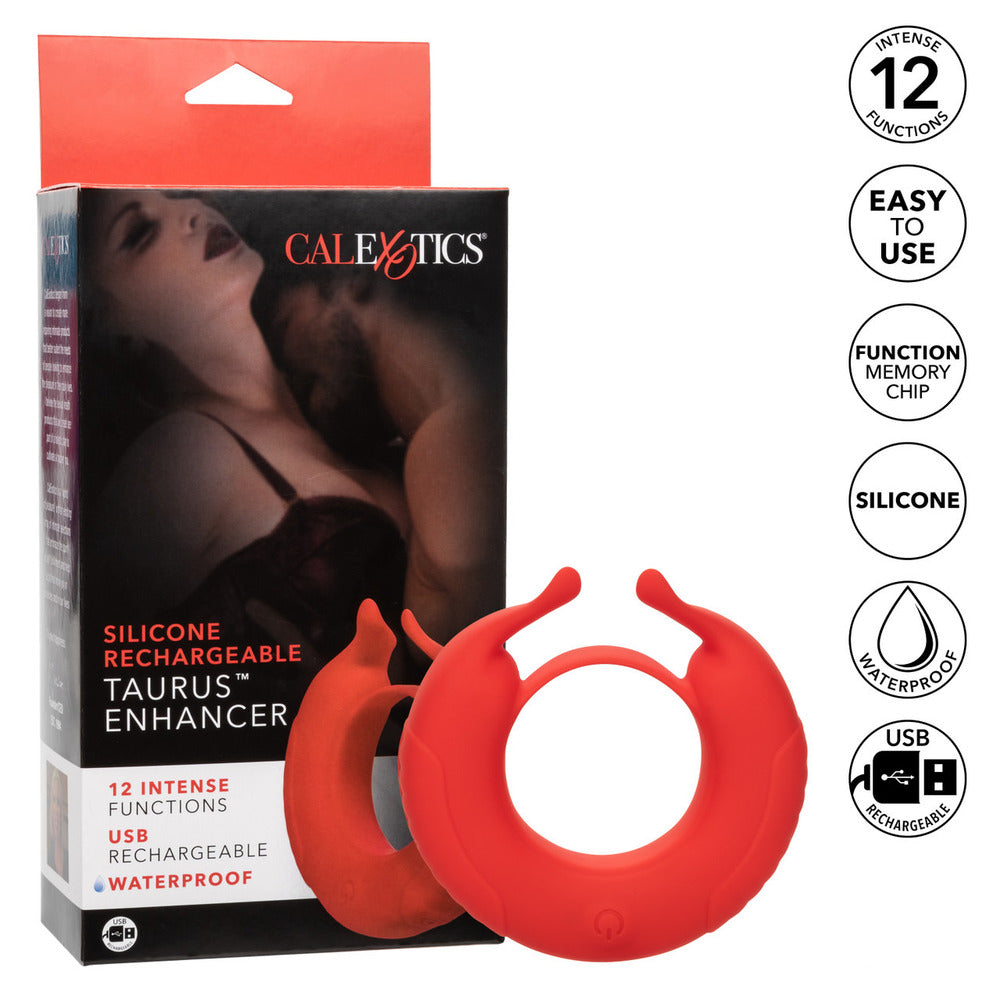 > Sex Toys For Men > Love Ring Vibrators Taurus Enhancer Couples Cock Ring   