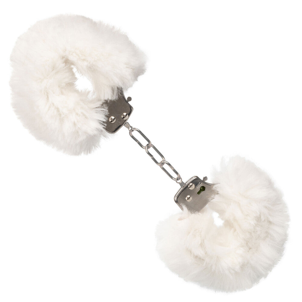 > Bondage Gear > Handcuffs Ultra Fluffy Furry Cuffs White   