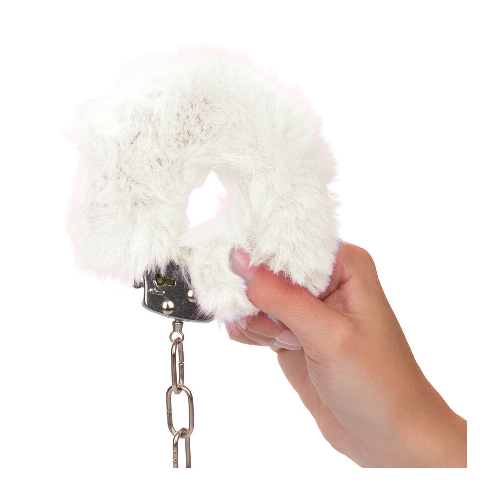 > Bondage Gear > Handcuffs Ultra Fluffy Furry Cuffs White   