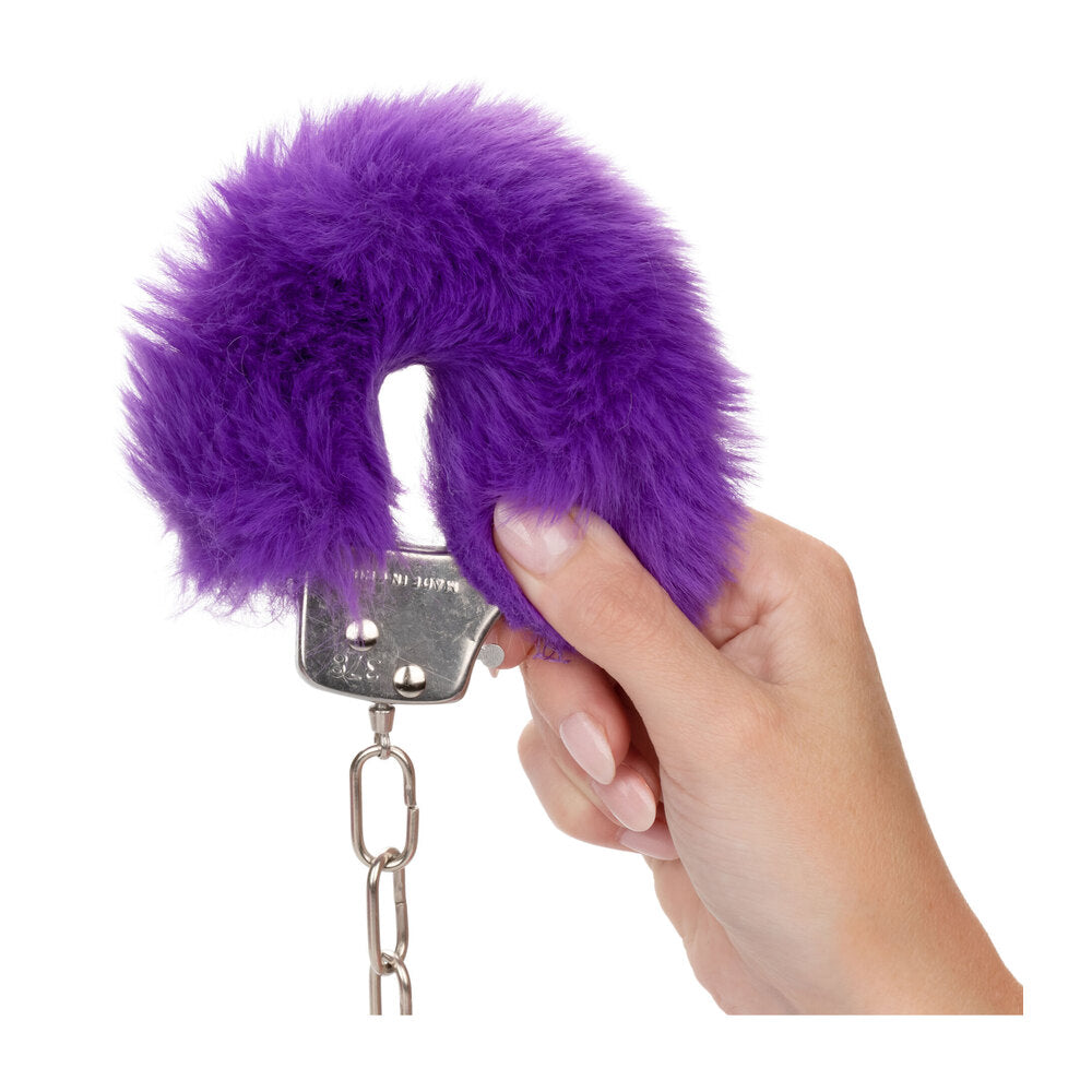 > Bondage Gear > Handcuffs Ultra Fluffy Furry Cuffs Purple   