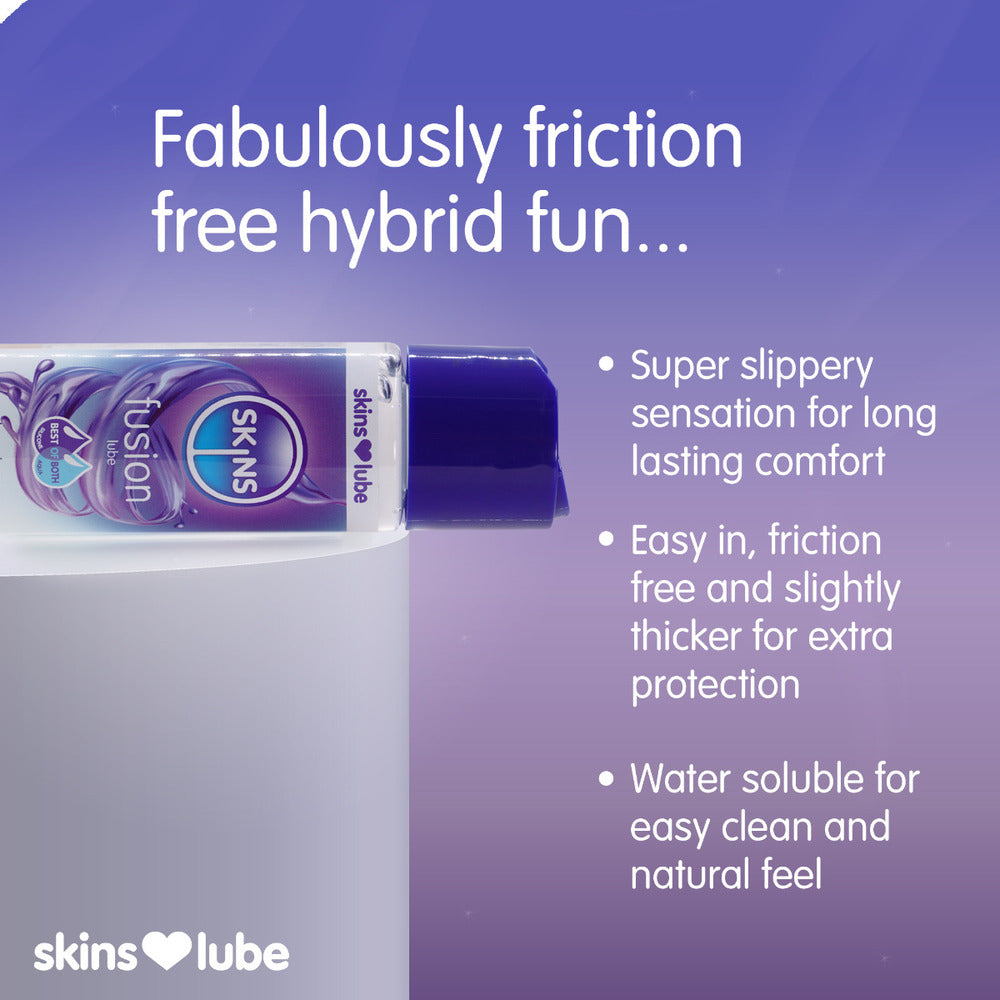 > Relaxation Zone > Lubricants and Oils Skins Fusion Hybrid Silicone And Waterbased Lubricant 130ml   