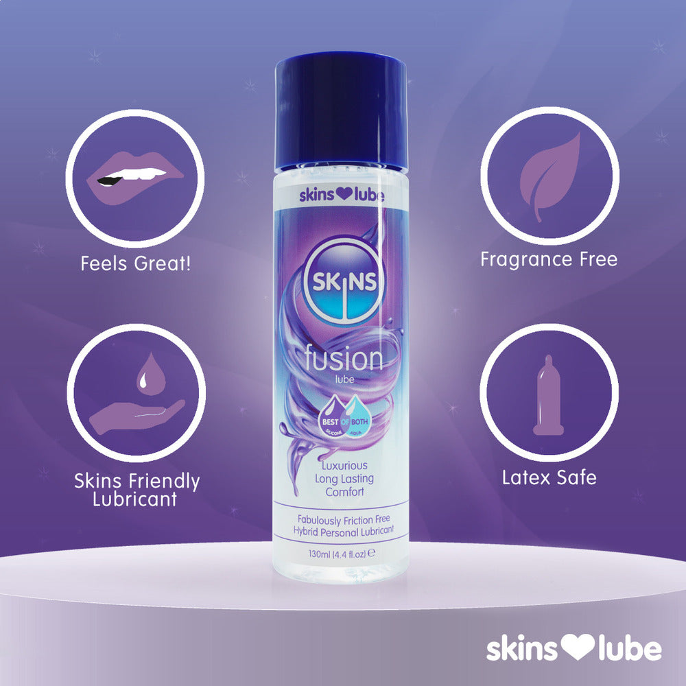 > Relaxation Zone > Lubricants and Oils Skins Fusion Hybrid Silicone And Waterbased Lubricant 130ml   