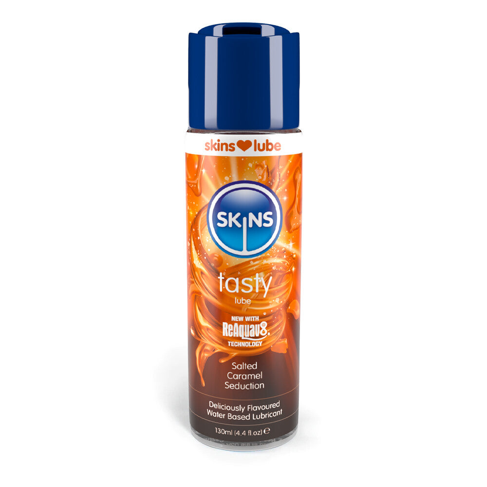 > Relaxation Zone > Flavoured Lubricants and Oils Skins Salted Caramel Seduction Waterbased Lubricant 130ml   