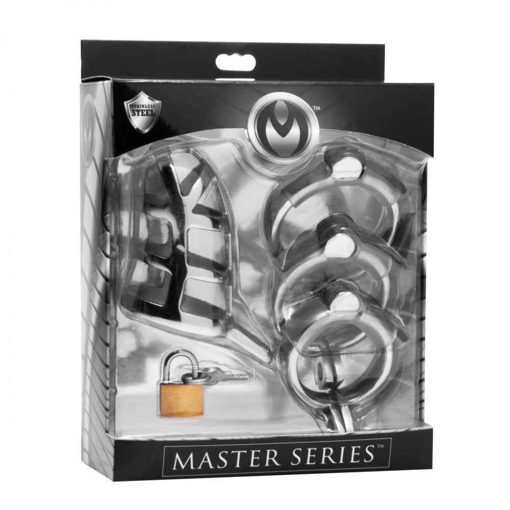 > Bondage Gear > Male Chastity Master Series Chastity Cock Cage   