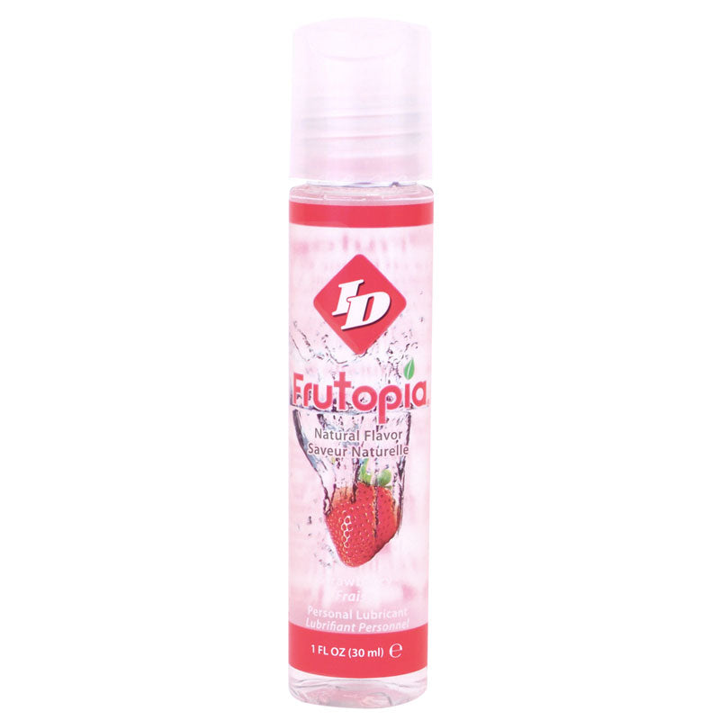 > Relaxation Zone > Flavoured Lubricants and Oils ID Frutopia Personal Lubricant Strawberry 1 oz   