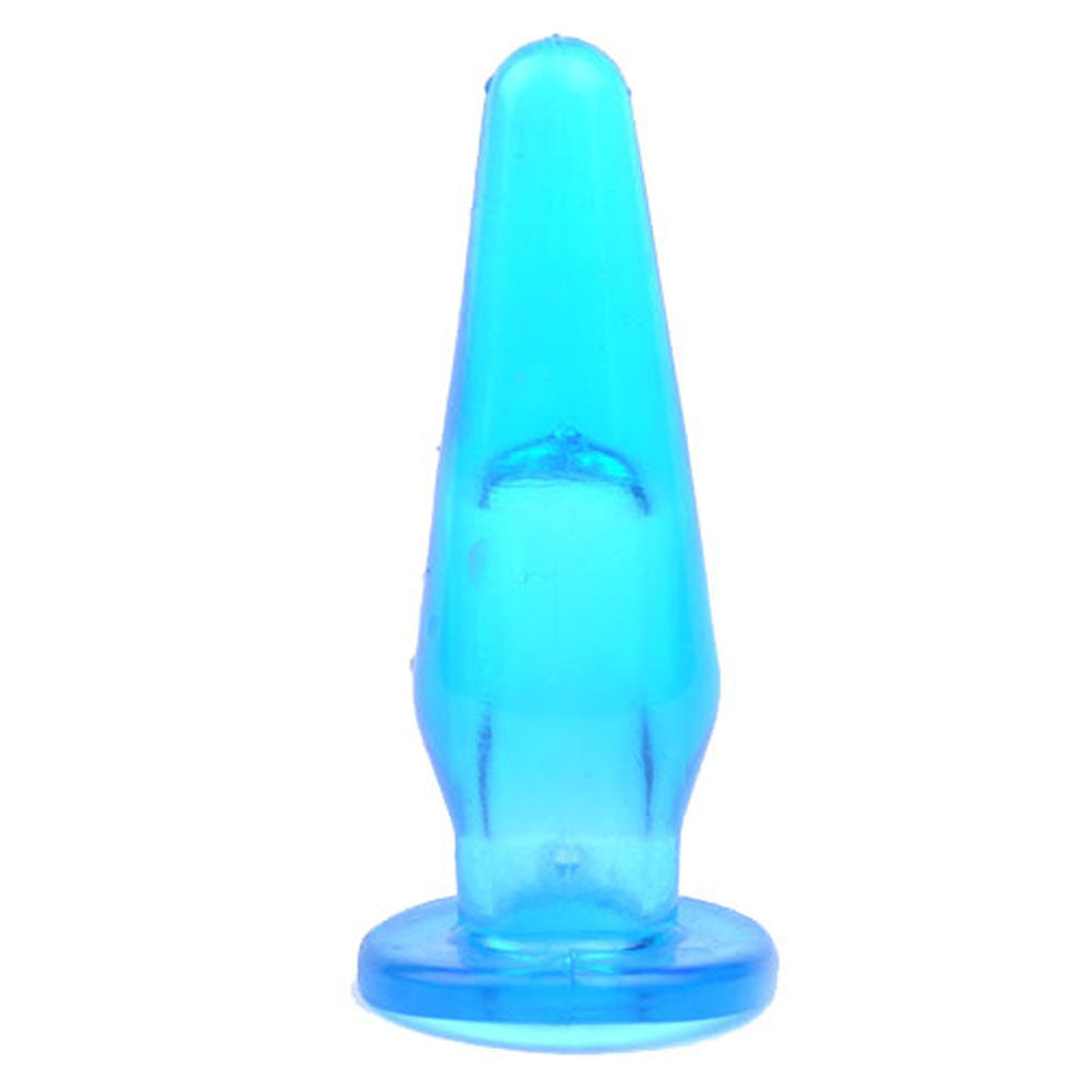 > Anal Range > Butt Plugs Mini Butt Plug With Finger Hole Blue   