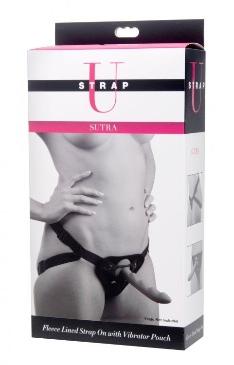 Strap On Harness Sutra  Fleece Lined Strap-On With Bullet Pocket   