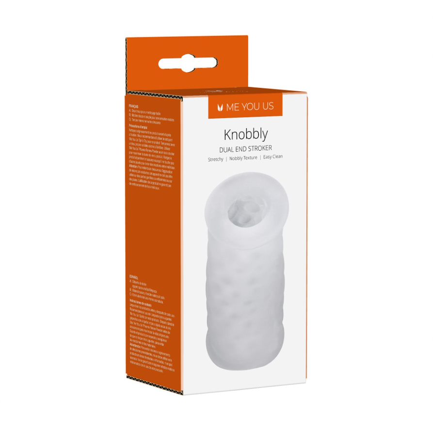 Strokers & Eggs Me You Us Knobbly Dual End Stroker   